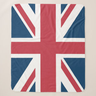 Cobertor Sherpa A bandeira britânica Union Jack