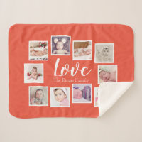 A Colagem de Fotografias LOVE Pareceu Personalizad