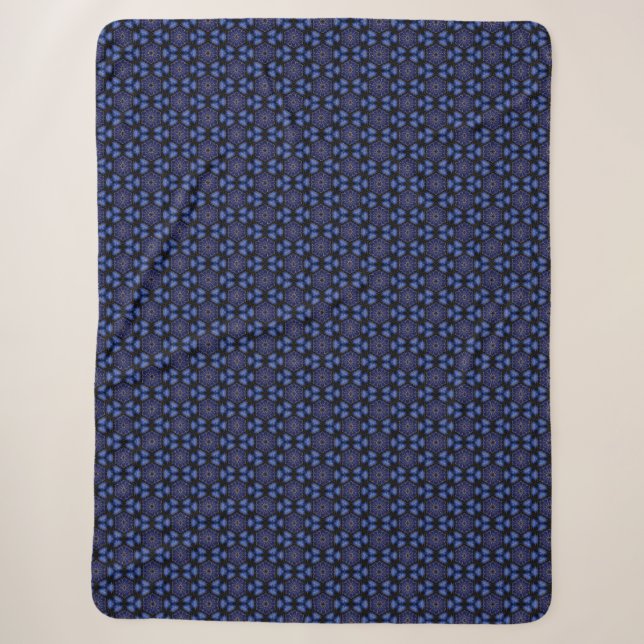 Cobertor Sherpa A Coleção Velvet Sapphire (Frente)