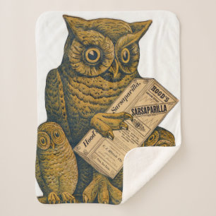 Cobertor Sherpa A Sarsaparilla Restorative Tonic de Hood.