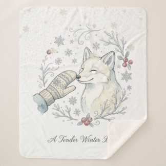 Cobertor Sherpa A Tender Winter Boop