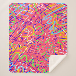 Cobertor Sherpa A vida é uma festa