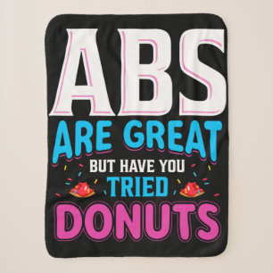 Cobertor Sherpa Abdômen É Ótimo Mas Você Já Experimentou Donuts?
