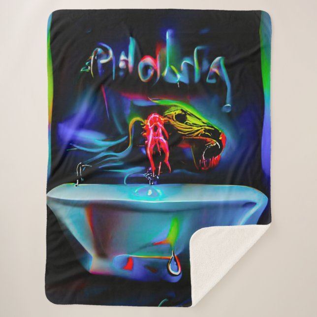 Cobertor Sherpa Ablutofobia 2 (Frente)