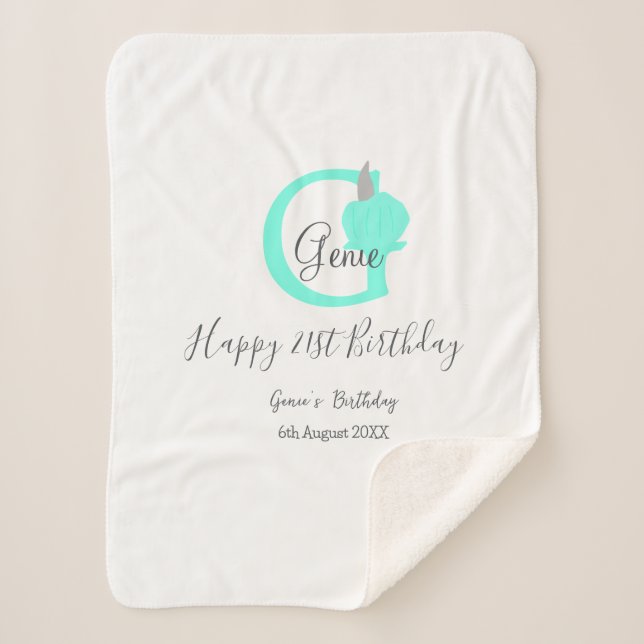 Cobertor Sherpa Abóbora verde outono 211 cinza pastel (Frente)