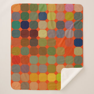 Cobertor Sherpa Abstract art texture. Colorful texture. Modern art