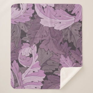 Cobertor Sherpa Acanthus, William Morris