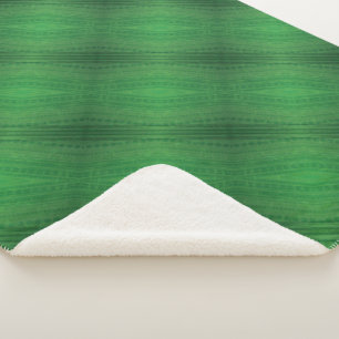 Cobertor Sherpa Aceitação   Padrão de Boho Eclético Verde