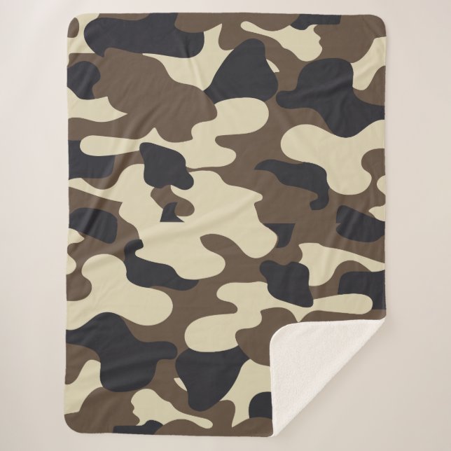 Cobertor Sherpa Acessórios para camuflagem (Frente)