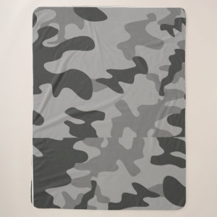 Cobertor Sherpa Acessórios para Cinzas de camuflagem