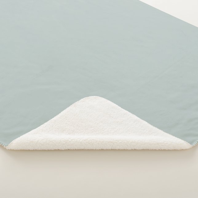 Cobertor Sherpa Aço Azul (3/4)