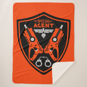 Cobertor Sherpa Agente Especial Kid