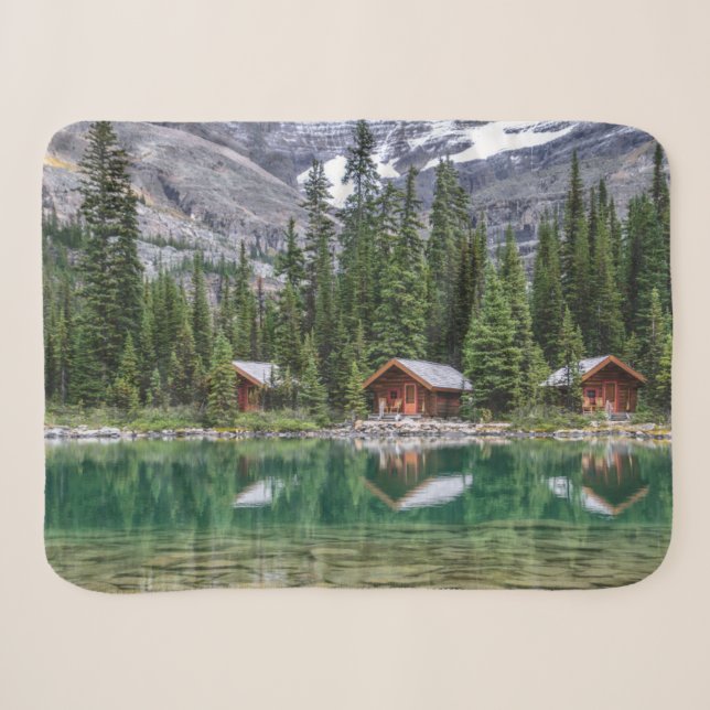 Cobertor Sherpa Água | Yoho National Park Canadá (Frente (Horizontal))