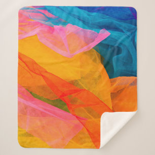 Cobertor Sherpa Alguns tecidos multicoloridos. fundo,cor,artesanat