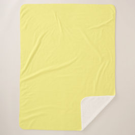 Cobertor Sherpa Amarelo