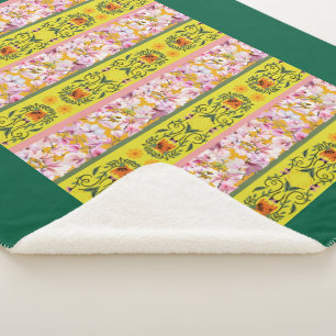 Cobertor Sherpa Amarelo