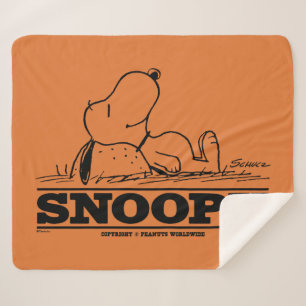 Cobertor Sherpa Amendoins   Descanso de Snoopy