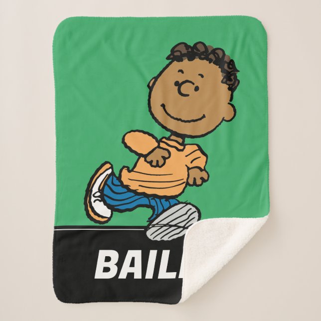 Cobertor Sherpa Amendoins | Franklin Running (Frente)