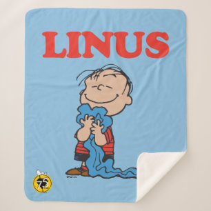 Cobertor Sherpa Amendoins   Linus Blanket Sorriso