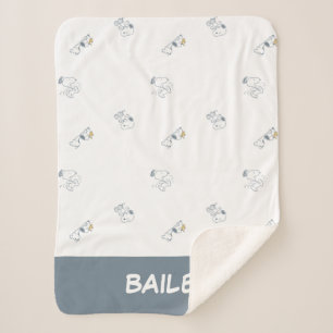 Cobertor Sherpa Amendoins Padrões para Cinzas de pasta de espinh