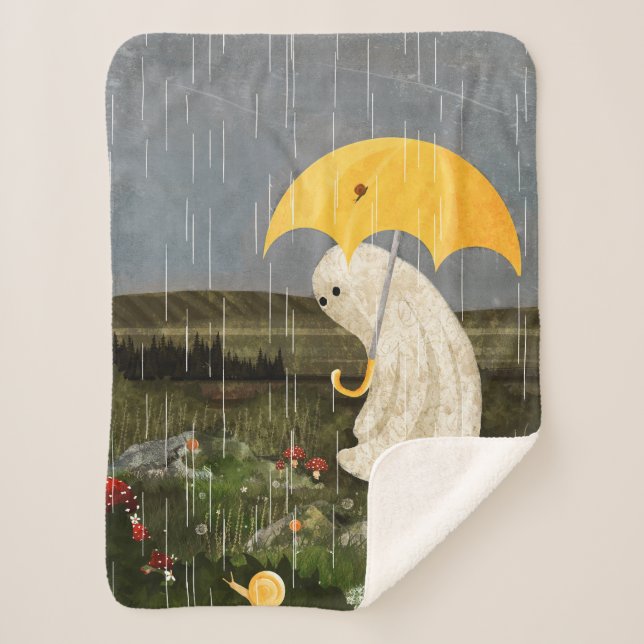 Cobertor Sherpa Amigos do fazer (Frente)