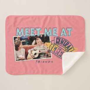 Cobertor Sherpa AMIGOS™ Encontre-me na Central Perk