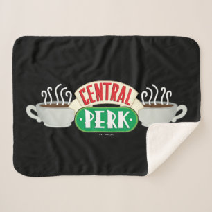 Cobertor Sherpa AMIGOS™ Logotipo de Perk Central