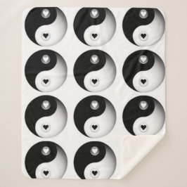 Cobertor Sherpa Amor e Paz