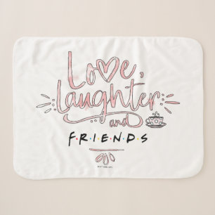 Cobertor Sherpa Amor, Riso e AMIGOS™
