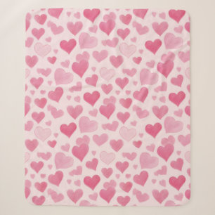 Cobertor Sherpa Amor Rosa