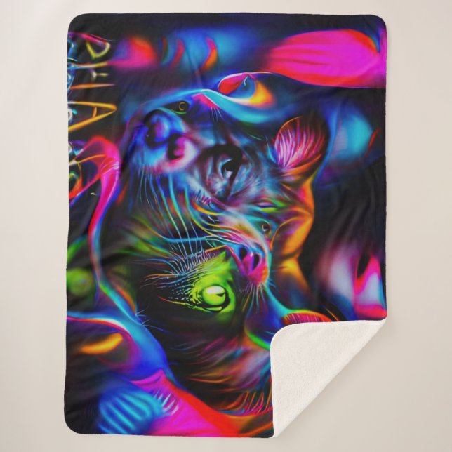 Cobertor Sherpa Antrofobia (Frente)