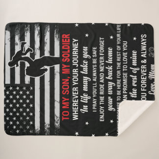 Cobertor Sherpa Ao Meu Filho Sherpa Blanket