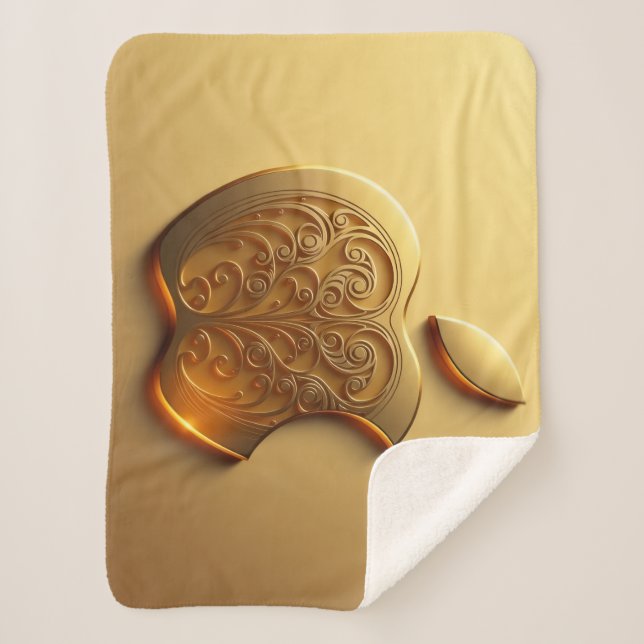 Cobertor Sherpa Aplle (Frente)