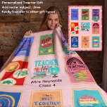 Cobertor Sherpa Apreciação personalizada do PROFESSOR Obrigado Div<br><div class="desc">Procurando um presente único e divertido para o seu professor favorito? Não olhe mais do que este cobertor personalizado do professor Zazzle! Com uma variedade de citações engraçadas e únicas de professores, este cobertor é perfeito para qualquer professor, seja ele novo no jogo ou professor há anos. Este cobertor não...</div>