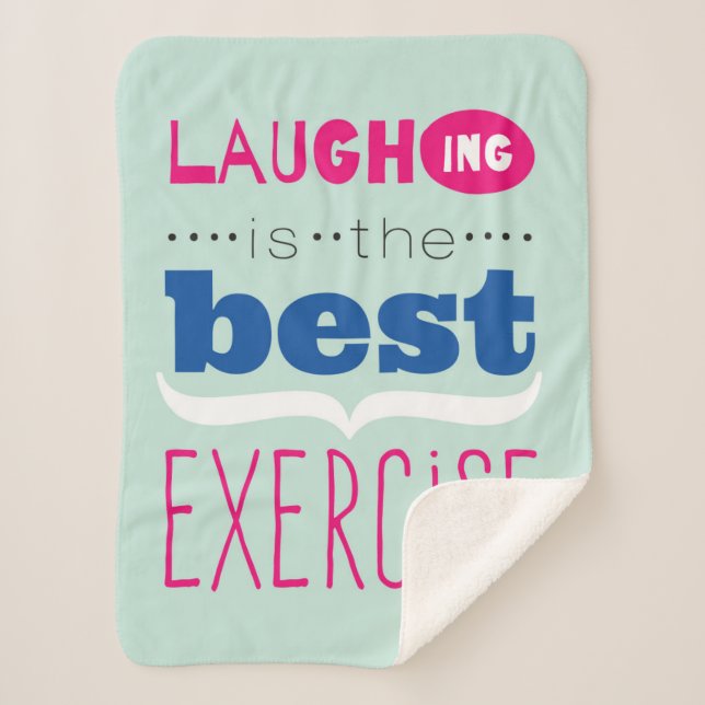 Cobertor Sherpa Aprecie a vida (Frente)