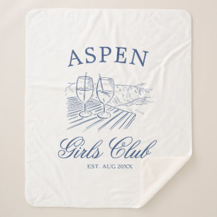 Cobertor Sherpa Après Ski Com A Noiva Para Ser Bach Weekend