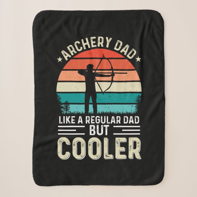 Cobertor Sherpa Archery Dad (Frente)