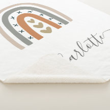 Arco-íris castanho cinza branco berbequim