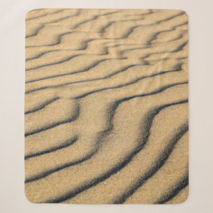 Cobertor Sherpa Areia de praia ondas areia dunas arenosas