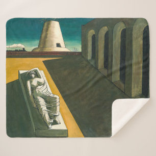 Cobertor Sherpa Ariadne Giorgio de Chirico