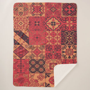 Cobertor Sherpa Arte tradicional