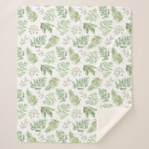 Cobertor Sherpa As hortaliças da floresta modelam