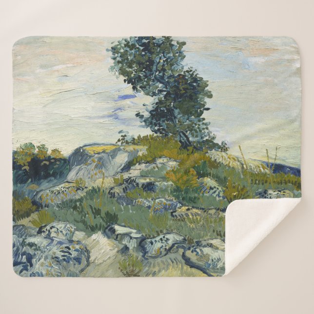 Cobertor Sherpa As Rochas Vincent van Gogh (Frente (Horizontal))