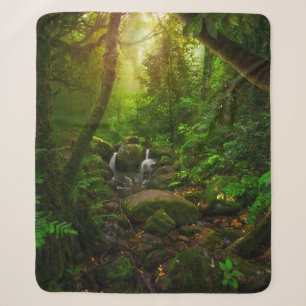 Cobertor Sherpa Asian tropical rainforestjungle,ground,amazon,asia