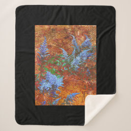 Cobertor Sherpa Astilbe Dusty Blue no Conselho