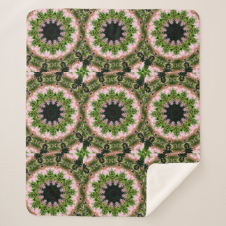 Cobertor Sherpa Astilbe Wreath