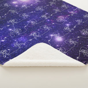 Cobertor Sherpa Astronauta