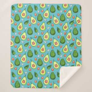 Cobertor Sherpa Avocado Sherpa Blanket