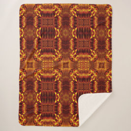 Cobertor Sherpa Aztec Sun Fire 130