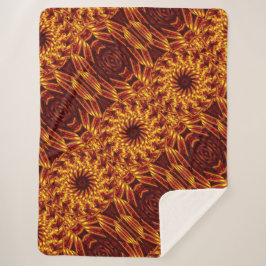 Cobertor Sherpa Aztec Sun Fire 140